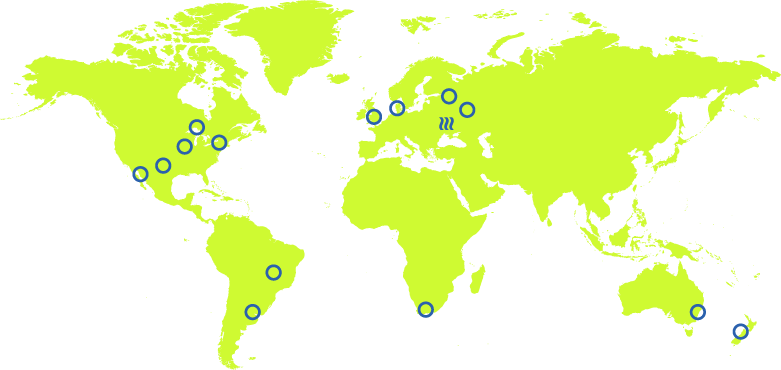 Gyrus Solutions clients Map